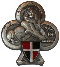 Insigne du 35e régiment d'infanterie