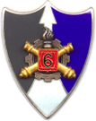Insigne du 6e régiment du matériel