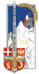 Insigne de la promotion Armée des Alpes