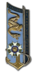 Insigne de la promotion Lieutenant Leclerc de Hauteclocque