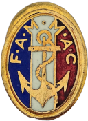 Insigne de la fédération des anciens marins et marins anciens combattants (FAMMAC)