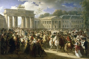 Entrée de Napoléon à Berlin - Charles MEYNIER