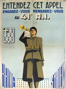 Affiche de recrutement du 41e RI
