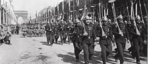 Sapeurs pompiers héros de la 1e guerre mondiale