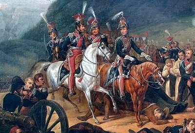 Les cavaliers polonais vers Somosierra, Horace Vernet