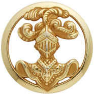 Insigne de béret de la cavalerie (or)