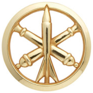 Insigne de béret de l'artillerie