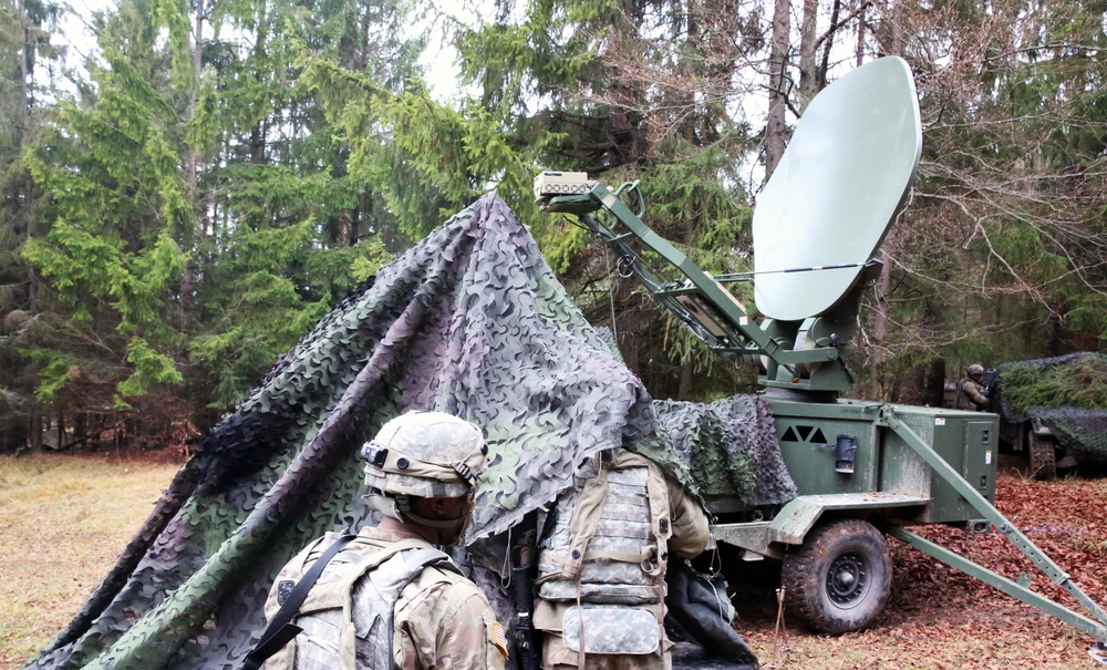 Transmetteurs américains en exercice