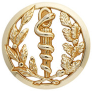 Insigne de béret du service de santé des armées