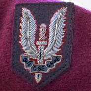 Insigne de béret du 1er régiment parachutiste d'infanterie de marine