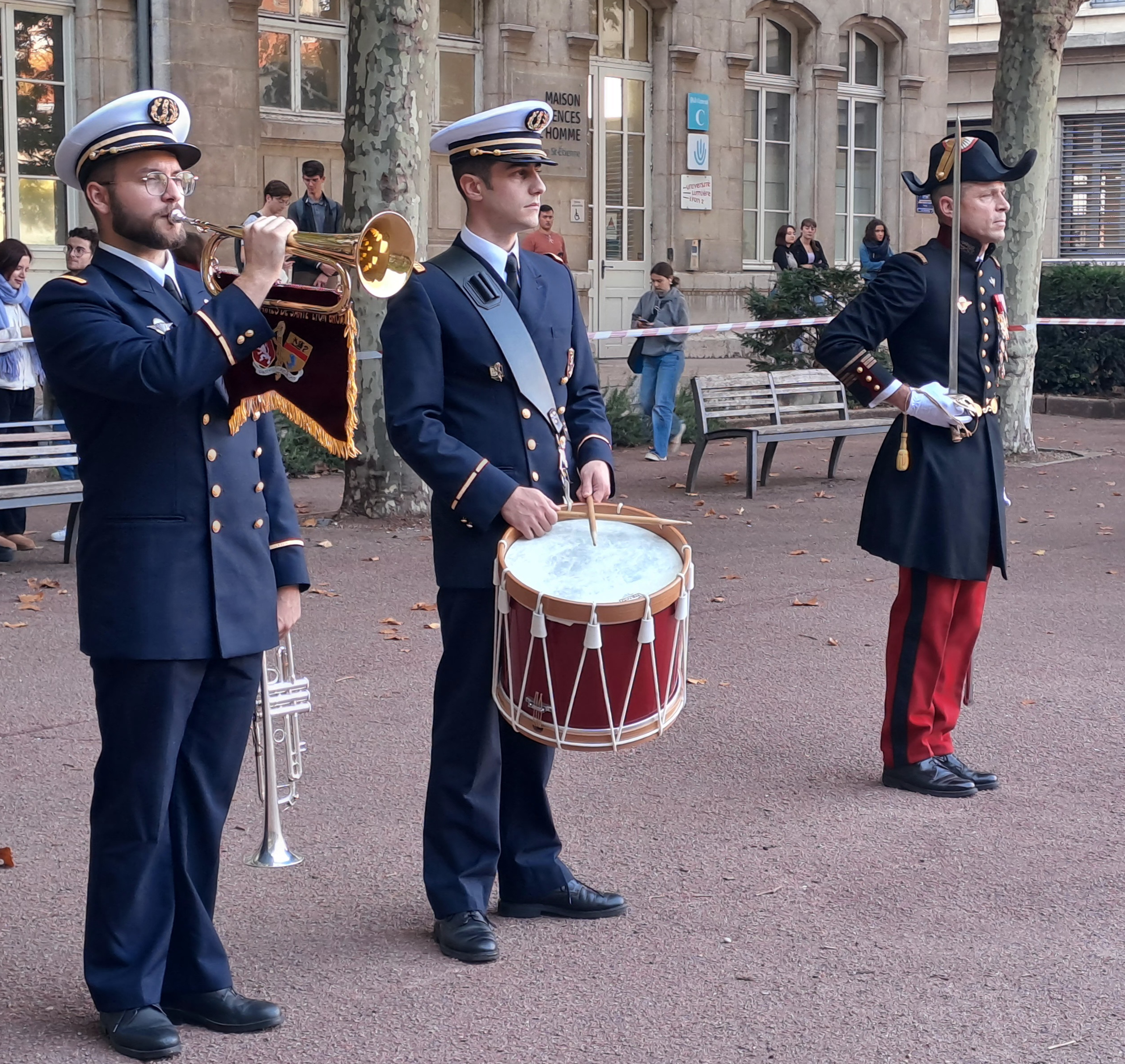 Cérémonie de l'école de service de santé des armées